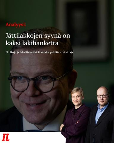 Hallitus on voimiensa tunnossa ja ay-liike esittelee lakkokassojaan –  näihin kahteen asiaan…