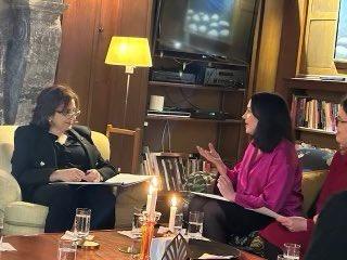 Ahead of the #CSW68 the Nordic ministers met with @SimaBahous of @UN_Women , minister @sannigrahn…