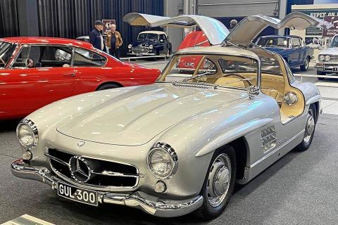 Tämä on pakko nähdä! 1,5 miljoonaa euroa maksanut Mersu esillä American Car Show'ssa