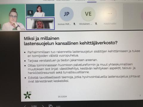 Tänään käynnistyy Lastensuojelun kansallinen kehittäjäverkosto - yhteistyössä ⁦@THLorg⁩ ⁦@HyvilOy⁩ …