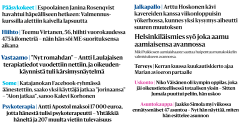 Hesarissa on selkeästi päätetty, että asioita - niin pieniä kuin suuria - pitää käsitellä ihmisten…