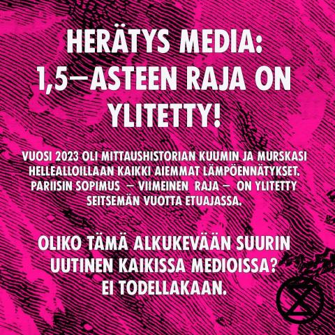 Miksi laadukkaalle, myös globaalia näkökulmaa tarjoavalle ympäristöjournalismille ei anneta edes mahdollisuutta klikkijo...