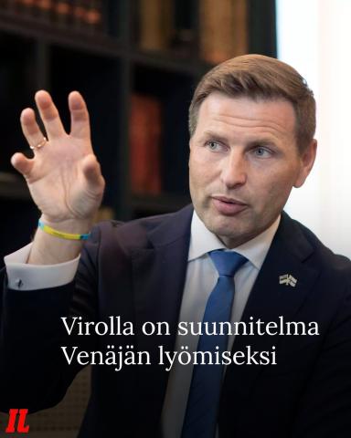 Viron puolustusministeri Hanno Pevkur painottaa Ukrainan tarvitsevan tällä hetkellä kaikenlaista aseapua.⁠
⁠
Ministerin ...