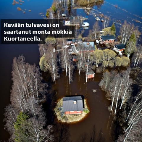 Tulvan on ennakoitu paisuvan ennätykselliseksi tänä keväänä Kuortaneenjärvellä. 🌊⁠
⁠
Toimittaja ja kuvaaja kävivät kats...