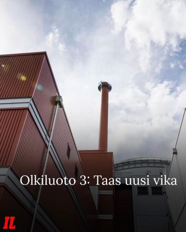 Olkiluoto 3:n vuosihuollot viivästyvät jälleen kuudella päivällä. Kuuden päivän viivästymisen syynä ovat tekniset ongelm...