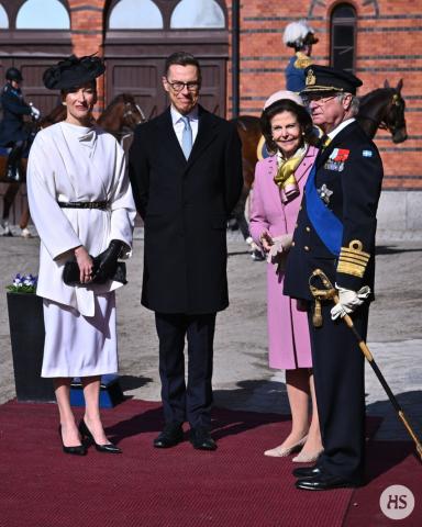 Tasavallan presidentti Alexander Stubb on tänään tiistaina puolisonsa Suzanne Innes-Stubbin kanssa valtiovierailulla Ruo...