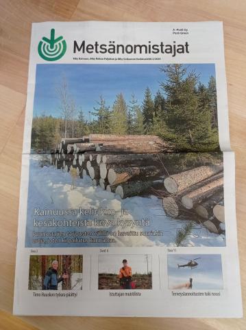 Uusi metsänomistajat-lehti 02/2024 on julkaistu. Lue ajankohtaisia aiheita ja uutisia lehdestä profiilin linktreestä.

S...