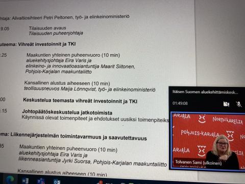 Itäisen Suomen kasvun teemat: vihreät #investoinnit #tki #liikenne pj avs #PetriPeltonen ⁦@TEM_uutiset⁩. Laajaa osallistumista ja yhteistyötä ja sitoutumista. Kiitos hyvästä keskustelusta. #alueidenel