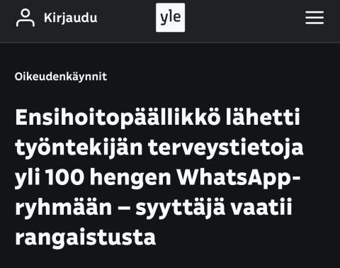 Miten tilanteet, missä piikittömät eristettiin erilliseen tilaan, ja näin ollen muiden on ollut mahdollista päätellä toisten ”terveydentilan” olleen ”poikkeava”? Tätähän tapahtui mm. Vanhusten hoidoss