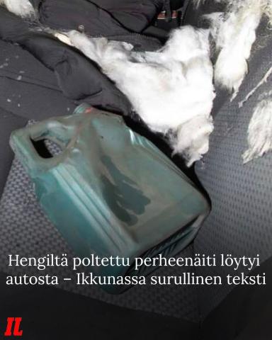 Vantaalaisen perheenäidin synkkä kohtalo alkoi selvitä sen jälkeen, kun hätäkeskus sai perheen naapurilta soiton 30.12.2...