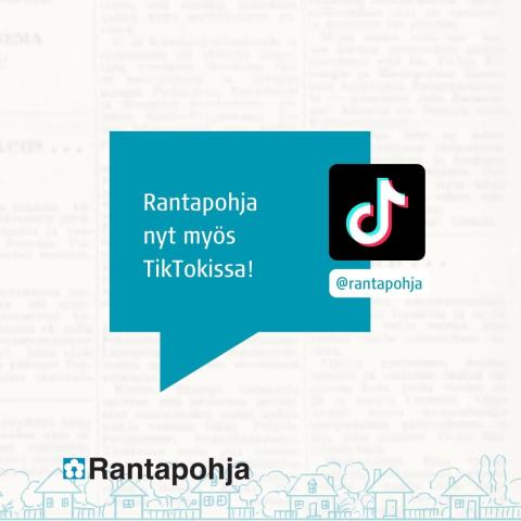 Löydät meidät myös TikTokista! ✔

Joko seuraat Rantapohjaa TikTokissa? Ota haltuun nyt @rantapohja 👈

#rantapohja #oulu...