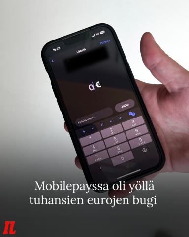 Yöllinen sana lähti kiertämään ja Nordean asiakkaat ottivat ilon irti.⁠
⁠
Joukko Nordean asiakkaita huomasi bugin, jonka...