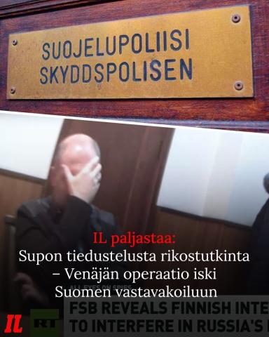 Viranomaiset selvittävät suojelupoliisin toimintaa venäläisten tietolähteiden kanssa. Vastavakoilupäällikkö on pidätetty...