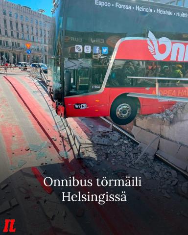 🔴 JUURI NYT⁠

Onnibus-linja-auto on ollut osallisena onnettomuudessa Helsingin Elielinaukiolla.
 
Poliisi on ollut paik...