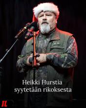Elämäntyöstään vähävaraisten auttajana tunnettua Heikki Hurstia, 69, syytetään terveysrikoksesta.⁠
…