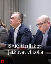 Suomen ammattiliittojen keskusjärjestön SAK jatkaa lakkoja keskeytyksettä vielä pääsiäisen…