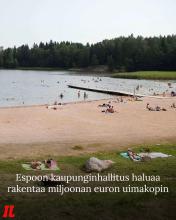 Espoo kaavailee Bodominjärven rannalle lähes miljoonan euron pukukoppia.⁠
⁠
Espoon…