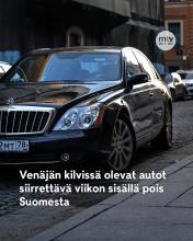 🚫🇷🇺 Venäjän rekisterikilvissä olevat autot on siirrettävä pois Suomesta ensi viikon lauantaihin eli…