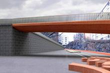 Baanan yli rakennetaan uusi silta – parkkipaikat muutetaan aukioksi Kampissa