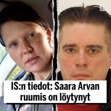 Pitkään kateissa olleen Saara Arvan ruumis on Ilta-Sanomien tietojen mukaan löytynyt lauantaina 6. huhtikuuta Pohjois-Sa...