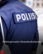 Helsingin messukeskuksessa yhden henkilön kerrotaan uhanneen sivullisia.⁠
Messukeskuksessa on käynnissä Lapsimessut. Käv...