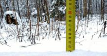 Nurmijärven Röykän havaintoasemalle satoi historiallisen paljon lunta – vuorokaudessa 21 cm