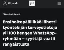 Miten tilanteet, missä piikittömät eristettiin erilliseen tilaan, ja näin ollen muiden on ollut mahdollista päätellä toisten ”terveydentilan” olleen ”poikkeava”? Tätähän tapahtui mm. Vanhusten hoidoss