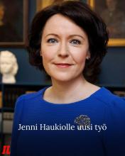 Runoilija ja tohtori Jenni Haukio on saanut uuden työn.⁠
⁠
Haukio aloittaa kustannusosakeyhtiö WSOY:n yhteiskuntasuhteid...