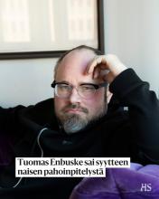 Toimittaja Tuomas Enbuskea vastaan on nostettu syyte pahoinpitelystä. Syyttäjän ajama syyte käsitellään Helsingin käräjä...