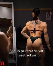 Fitnesstähti Satu Takamaan, 34, pakarakuvasta kohistiin ulkomailla asti. Nyt nainen paljastaa treenimetodinsa.

Satu Tak...