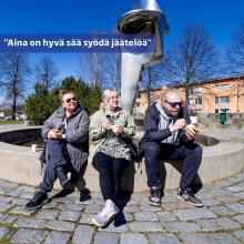 Kolea sääkään ei haittaa, kun jäätelöhammasta kolottaa. 🍦⁠
Jonoa suositulle jäätelökioskille syntyi Vaasan Palosaaren t...