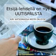 Etsijä-lehdellä on nyt uutispalsta!

Tämän numeron teemaan sopien Anne Hammed Diakonissalaitokselta kertoo heidän tekemä...